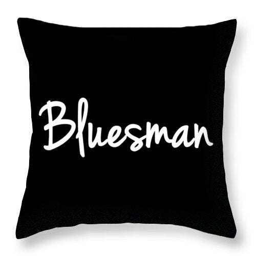 Bluesman Classic - Throw Pillow