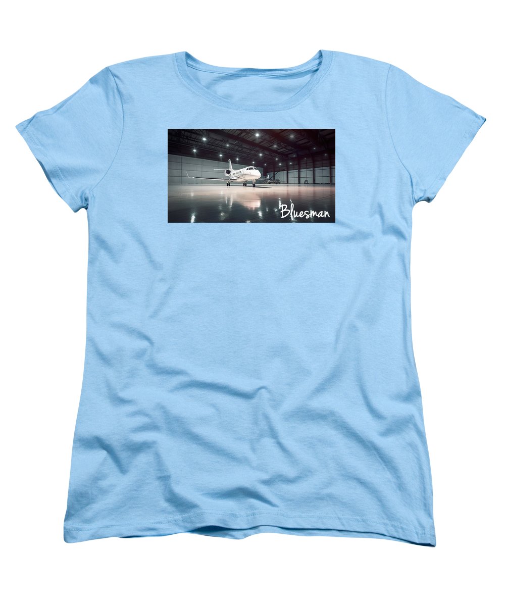 Bluesman Corporate Jet - Women's T-Shirt (Standard Fit)