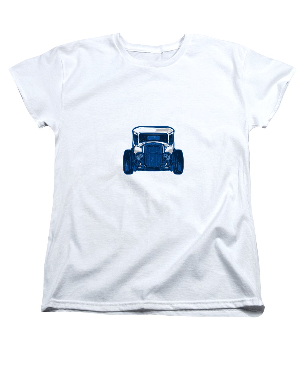Bluesman Hot Rod - Women's T-Shirt (Standard Fit)