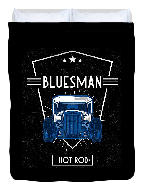 Bluesman Hot Rod - Duvet Cover