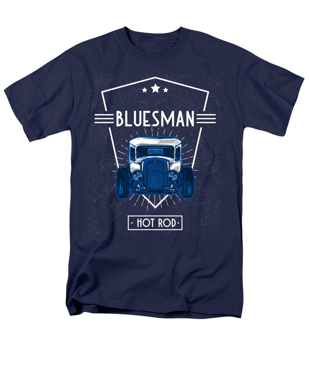 Bluesman Hot Rod - Men's T-Shirt  (Regular Fit)