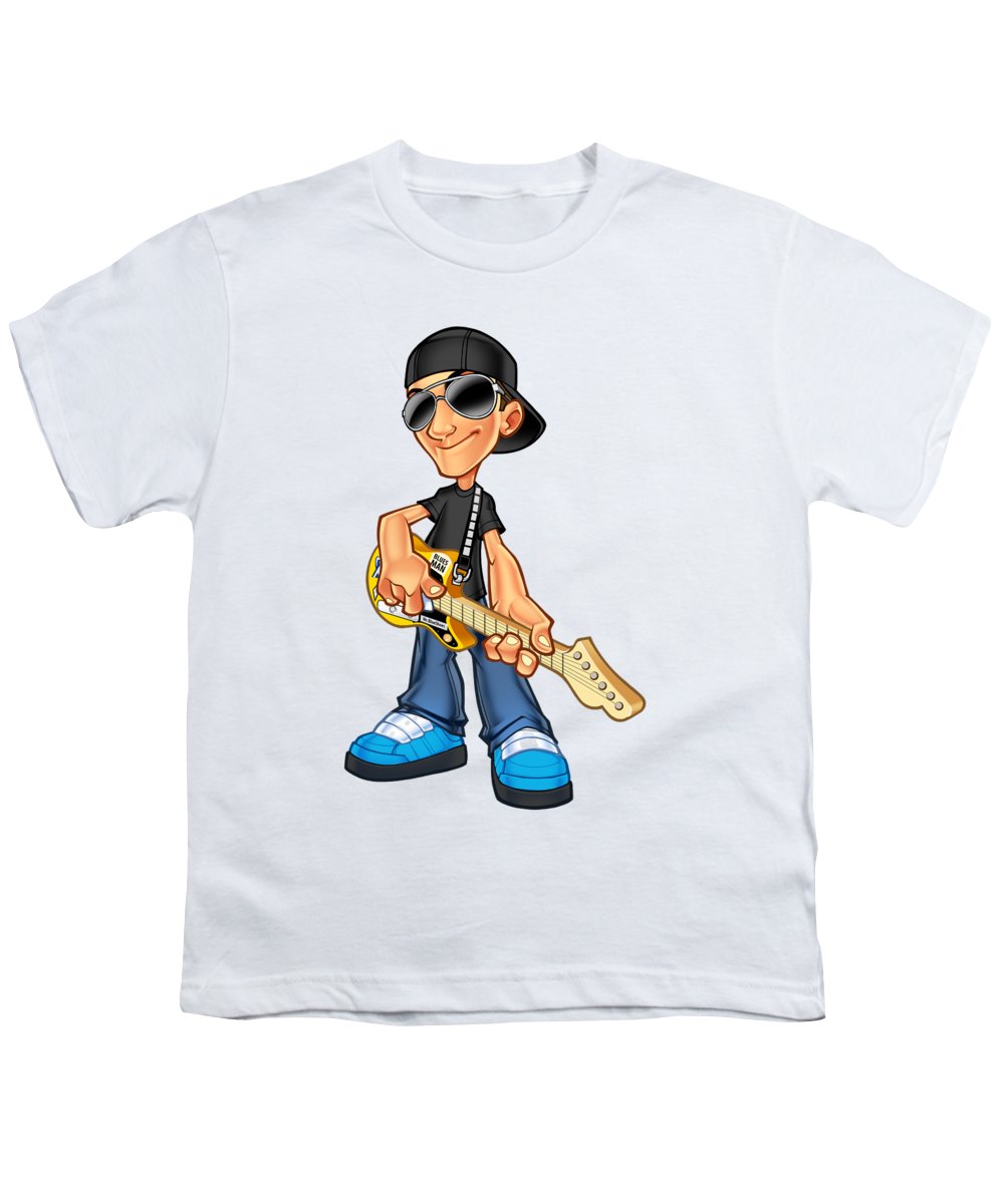 Bluesman Mr. Blue Shoes - Youth T-Shirt
