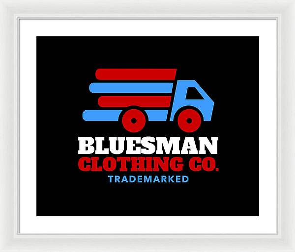 Bluesman Transit - Framed Print